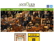Tablet Screenshot of antiquesbydesignshows.com